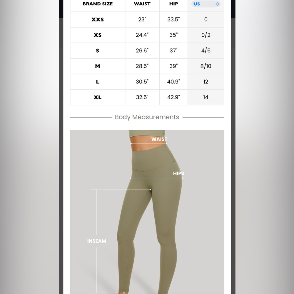 Butterluxe Leggings 25''- Super High Waist - Picture 5 of 7